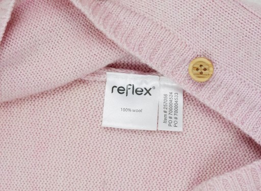 REFLEX kombinezon rampers sweterkowy wełna MERINO WOOL 68