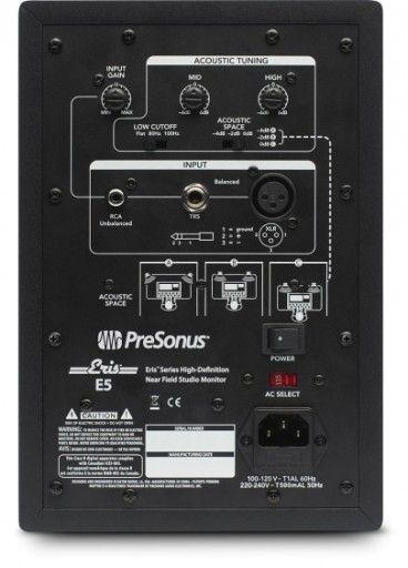 Monitor studyjny PreSonus Eris E5 70 W,