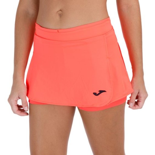 Joma Open II женская юбка коралловый флюор L