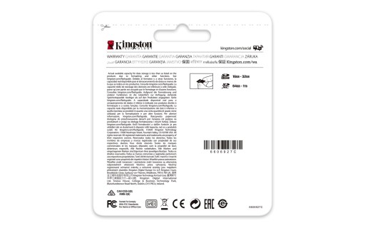 Kingston microSDXC Canvas Go Plus 128 ГБ + адаптер