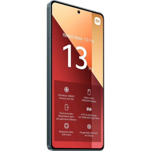 Смартфон Xiaomi Redmi Note 13 Pro 4G 12/512 ГБ LTE AMOLED Forest Green