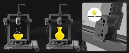 3D-принтер Artillery Sidewinder X4 Pro FDM 500 мм/с + PLA НИТЬ