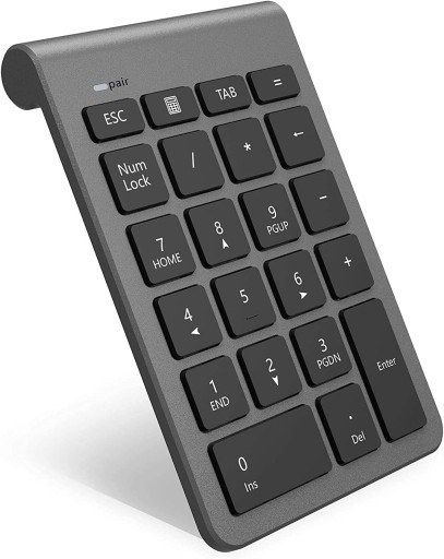 Цифровая клавиатура 22 кнопки Bluetooth ультратонкая AAA Rytaki