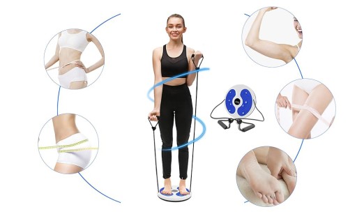 Twist Disc Board Wielofunkcyjna deska do balansowania z liną do ćwiczeń