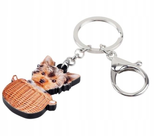 BRELOK BRELOCZEK NA KLUCZE PIES PIESEK YORK