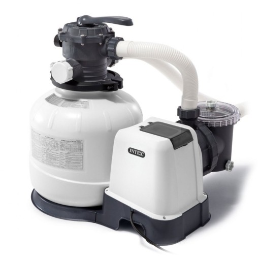 POMPA PIASKOWA 10500 l/h + PIASEK 50KG INTEX 26648
