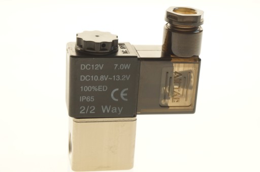ЭЛЕКТРОМАГНИТНЫЙ КЛАПАН AIRTAC 2V025-08 2/2 -1/4- 12 В постоянного тока