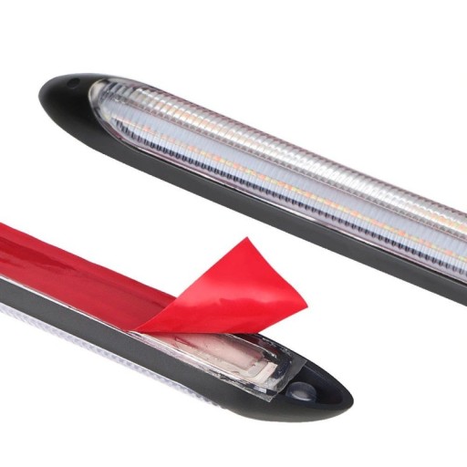 Дневные ходовые огни DRL LED FLEX в направлении потока + WOW