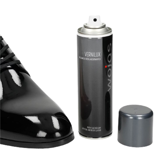 IMPREGNAT DO BUTÓW obuwia SPRAY do skóry lakierowanej Wojas VERNILUX 250 ml