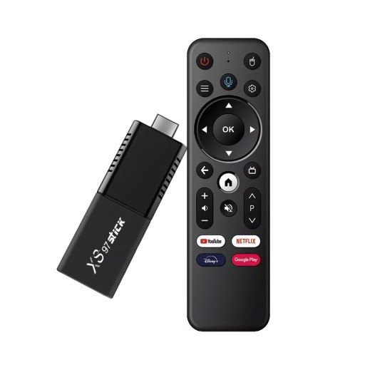 МУЛЬТИМЕДИЙНЫЙ ПЛЕЕР SMART STICK ANDROID TV 4K МЕНЮ PL WIFI