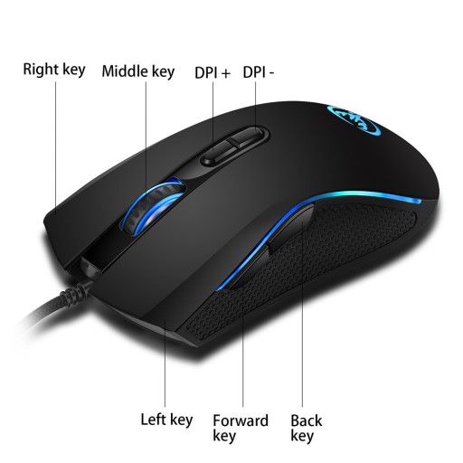 Проводная игровая мышь HXSJ A869