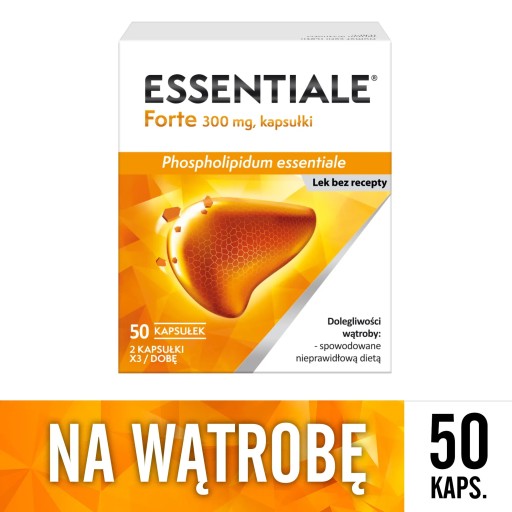 ZESTAW 2x ESSENTIALE Forte 50 kap + Essevit Forte
