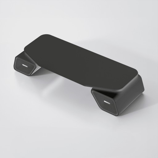 Podstawka pod Monitor do 32 Laptopa Spacetronik USB-A INDUKCJA +GŁOŚNIKI