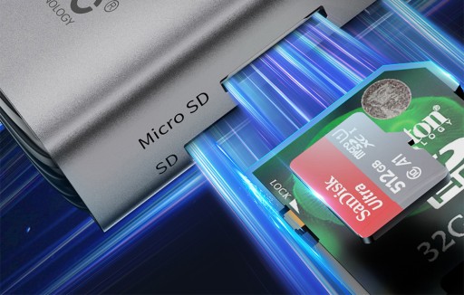 АДАПТЕР-концентратор ORICO USB-C 3.0 3X USB HDMI VGA РАЗЪЕМ RJ45 LAN SD USB-C