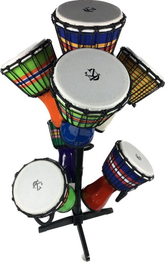 KG Djembe ESPPVC 7 SET with Stand