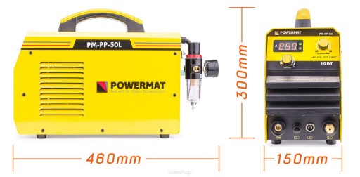 ПЛАЗМЕННЫЙ РЕЗАК PLAZMA 50A 230V 15MM CUT IGBT