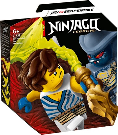LEGO NINJAGO 71732 ЭПИЧЕСКИЙ НАБОР «БИТВА ДЖЕЙ ПРОТИВ.
