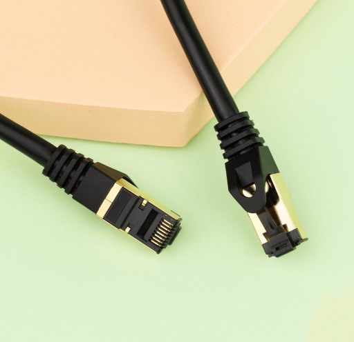 Кабель Ethernet-кабель RJ45 Cat8, 40 Гбит/с, 2 м, LAN, 26AWG, патч-корд