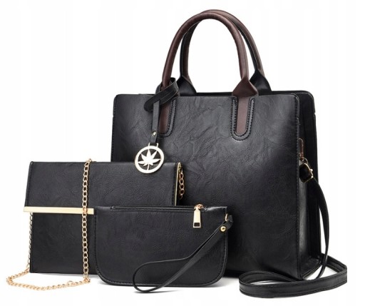 Синяя женская сумочка НАБОР 2в1 CLASSIC BAG-брелок на плечо