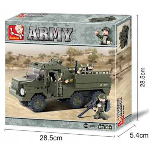 Кирпичи АМЕРИКАНСКИЙ ГРУЗОВИК M939 ВОЕННЫЙ ТРАНСПОРТ Войска + 2 оружия LEGO