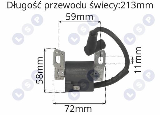 Cewka moduł iskrownik do BRIGGS STRATTON INTEK OHV 595554