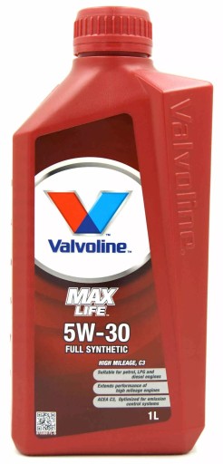 МАСЛО VALVOLINE MAXLIFE C3 5W30 1л