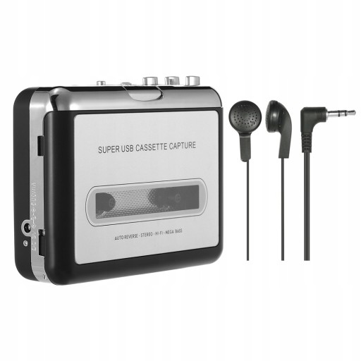 Конвертер кассет Ezcap USB в MP3, музыкальный плеер
