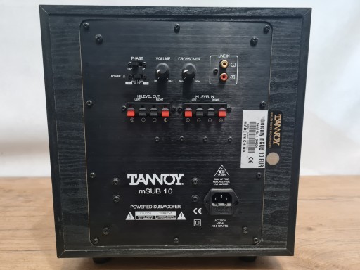 Tannoy Mercury mSUB10 — активный сабвуфер