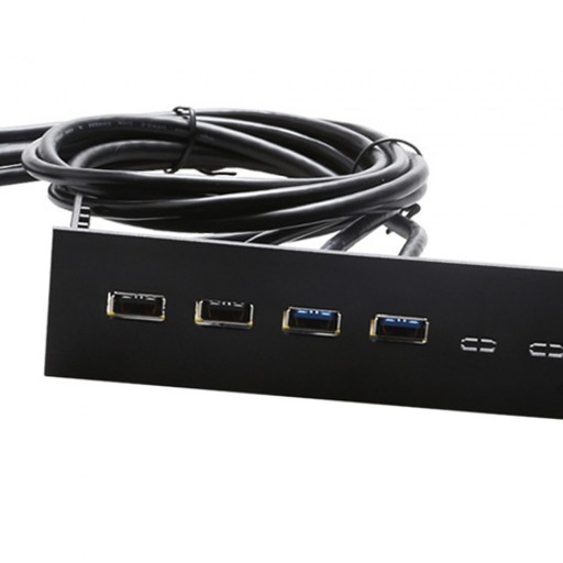 Передняя панель 5,25 дюйма, USB-концентратор, 4 порта USB3.0 2.0