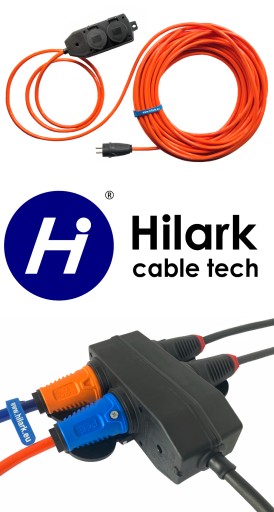 Удлинительный кабель H07BQ-F 3x2,5мм2 25м РАЗДЕЛИТЕЛЬ