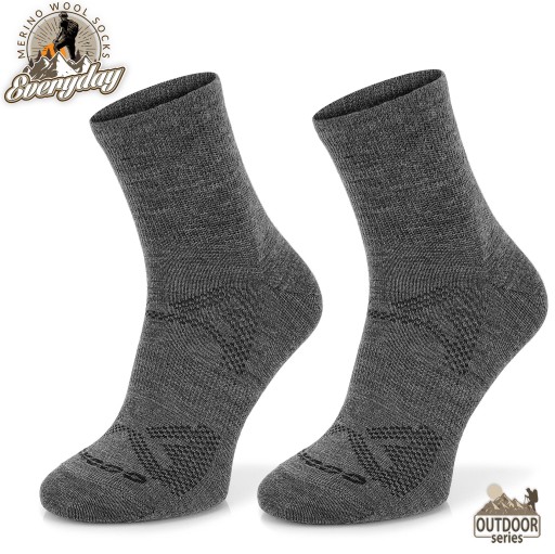 МУЖСКИЕ И ЖЕНСКИЕ ТРЕККИНГОВЫЕ НОСКИ, дышащие, весна-лето, MERINO Comodo