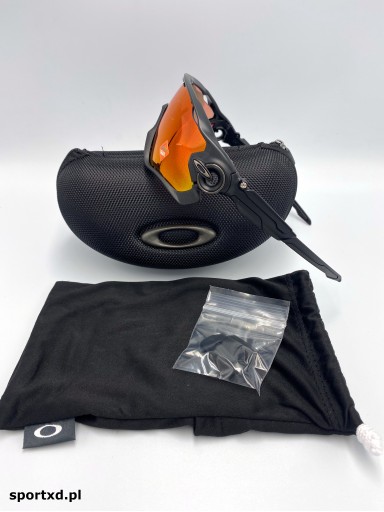 Черные матовые очки Oakley Jawbreaker Prizm Trail Torch