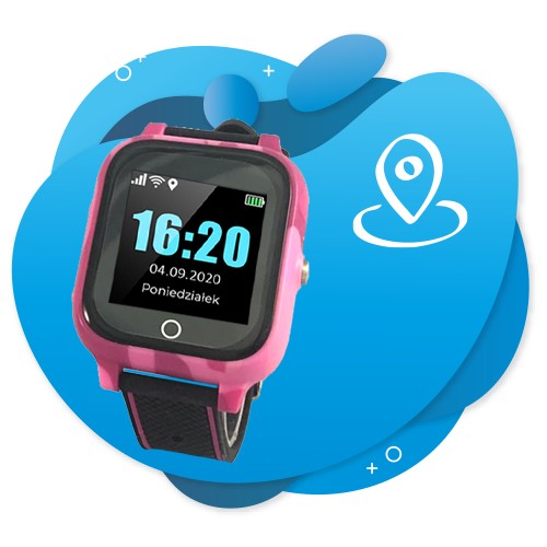 CALMEAN CARE Kids следит за температурой по GPS на польском языке