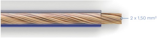 Акустический кабель TechniSat 2 x 1,5 мм CCA