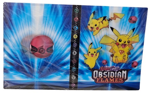 3D-альбом для коллекционных карточек POKEMON, 240 + 100 микс-карточек