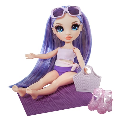 КОМПЛЕКТ КУПАЛЬНИКА RAINBOW HIGH SWIM & STYLE SUMMER DOLL VIOLET WILLOW КУПАЛЬНИК