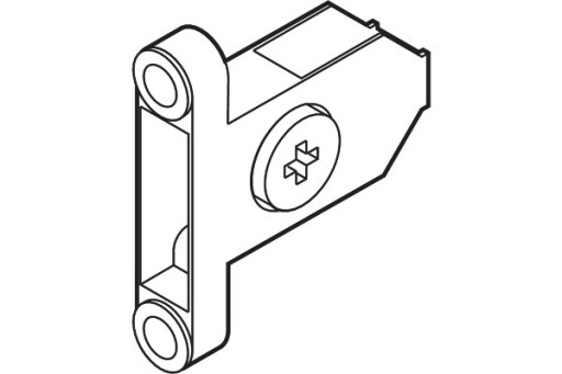 BLUM ZSF.35A2 симметричный передний монтаж