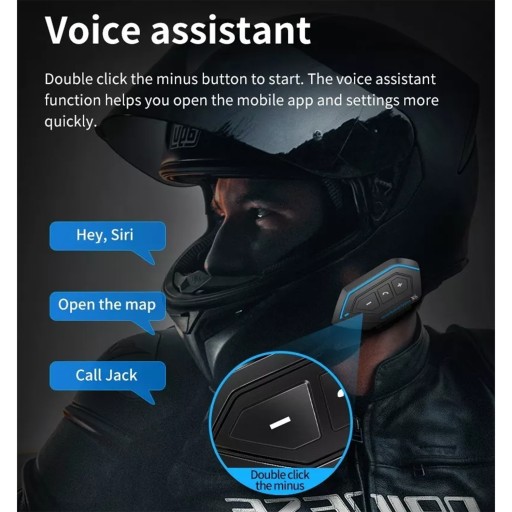 Bluetooth-гарнитура для шлема X6 Гарнитура для мотоциклетного шлема