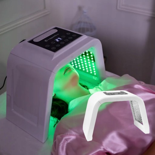 sx TERAPIA ŚWIATŁEM LED PIELĘGNACJA MASKA NA TWARZ MASZYNA LAMPA LED FOTONO