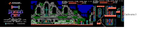 Картридж Pegasus NES Castlevania 1+2+3