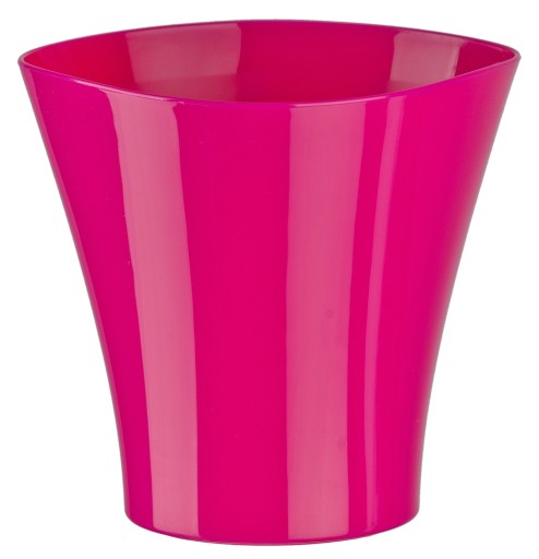 Крышка для цветочного горшка WAVE Low PLUM 16,5 см