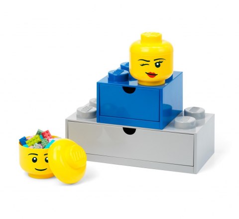 LEGO MINI КОНТЕЙНЕР HEAD HAPPY BOY BOY XS