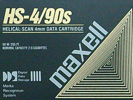 Картридж данных Maxell HS-4/90s, 4 мм, НОВЫЙ