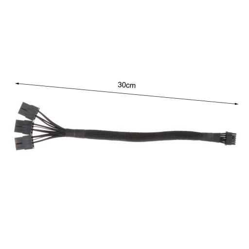 3x8-контактный разъем PCI E — 16-контактный (12 + 4) кабель 12Vhpwr