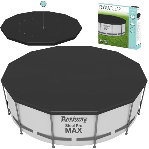 BESTWAY POKRYWA NA BASEN POKROWIEC 366 CM 58037