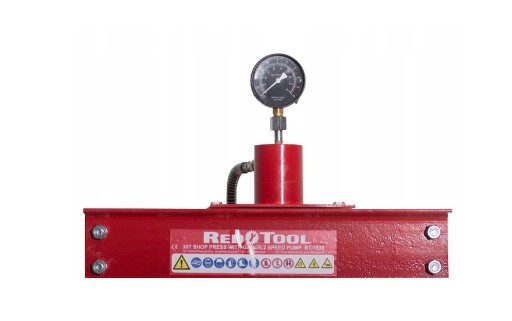 PRASA HYDRAULICZNA 30T pompa II stopniowa manometr