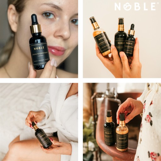 Антицеллюлитная массажная щетка с агавой, масло для тела от растяжек Noble