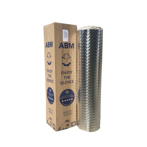 ПРОФЕССИОНАЛЬНЫЙ битумный мат Бутиловый Alubutyl ABM Trade 1 5мм 50х200см 1м2