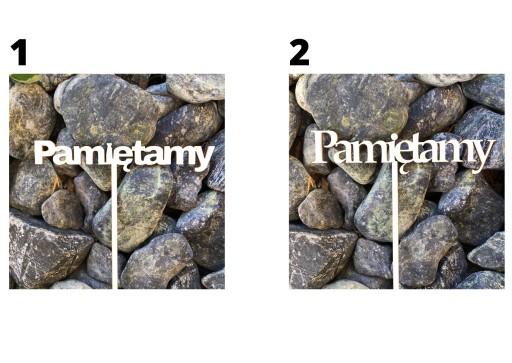 Topper napis Pamiętamy Wszystkich Świętych drewno