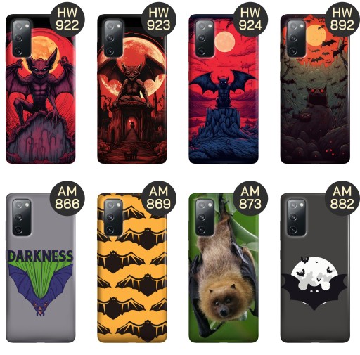 ETUI DO SAMSUNG GALAXY S20 FE / 5G WZORY NIETOPERZ BAT OBUDOWA POKROWIEC